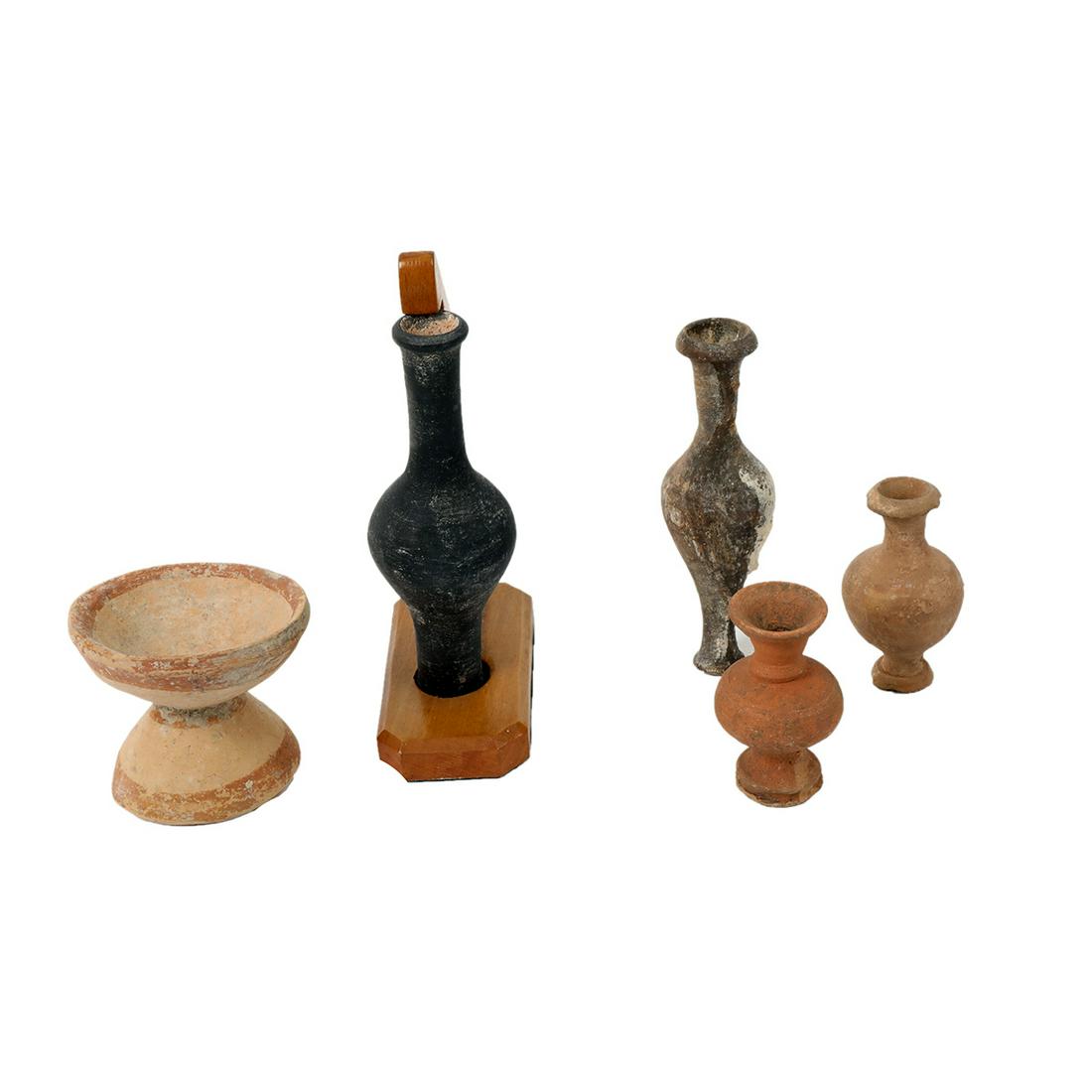 Lot of 5 Ancient Roman Terracotta Vessels c.1st-2nd (1 of 1)