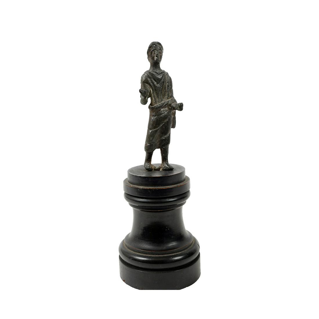 Ancient Roman Bronze figure of a Youth c.1st-2nd (1 of 2)