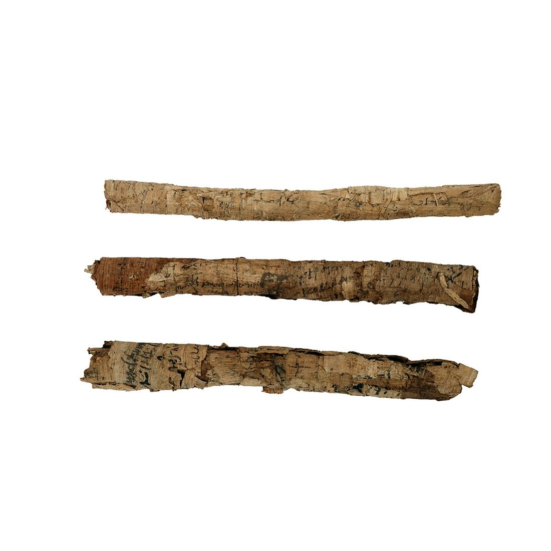 Ancient Egyptian papyrus scrolls Ptolemaic Period (3) (1 of 2)