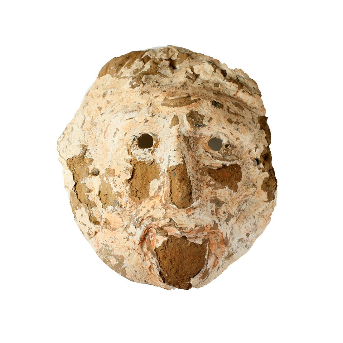 Ancient Pottery Theatrical Mask Hellenistic period (1 of 2)