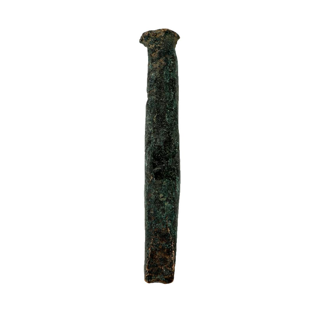 Ancient Roman Bronze shizzle tool c.1st-4th century AD. (1 of 1)