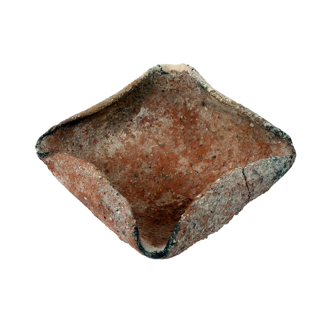 Ancient Holy Land Bronze Age Terracotta Oil Lamp with (1 of 2)