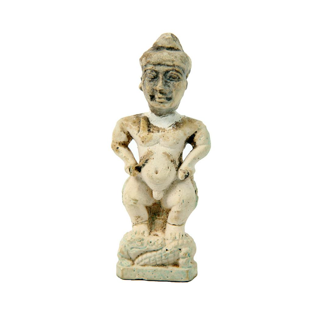 Ancient Egyptian Ptah-Soker Faience Amulet c.600-300 (1 of 4)