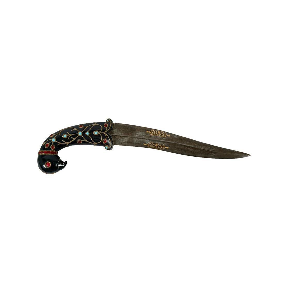 Indian , Mughal Style Dagger with Jade Handle (1 of 3)
