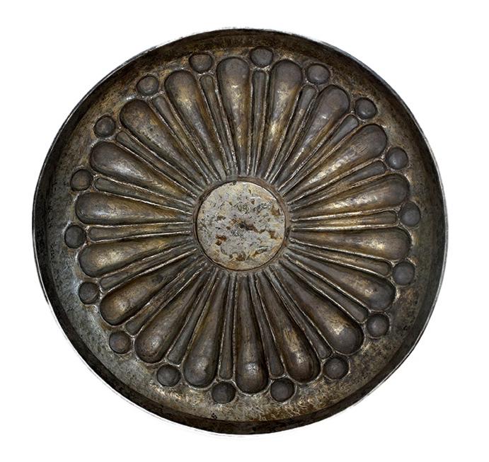 Antique Ottoman Turkish Silver Hamam bowl.: Antique Ottoman Turkish Silver Hamam bowl. Size 7 3/4 inches diameter x 2 3/8 inches high. weight 0.89 pounds.
