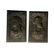 A Pair of plaques Depicts two Arabian figures by Arthur - 2