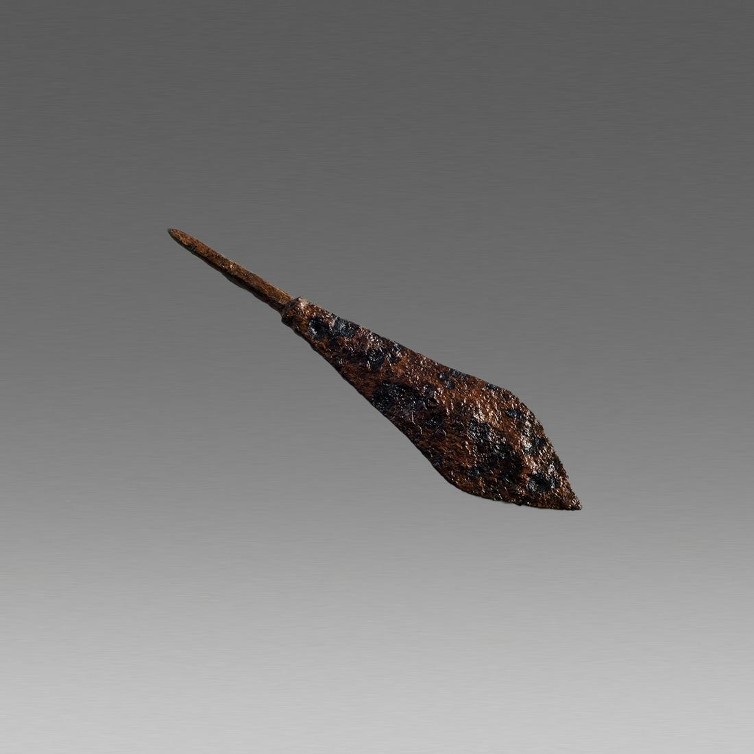 Ancient Roman Iron Arrowhead c.2nd cent AD. (1 of 2)