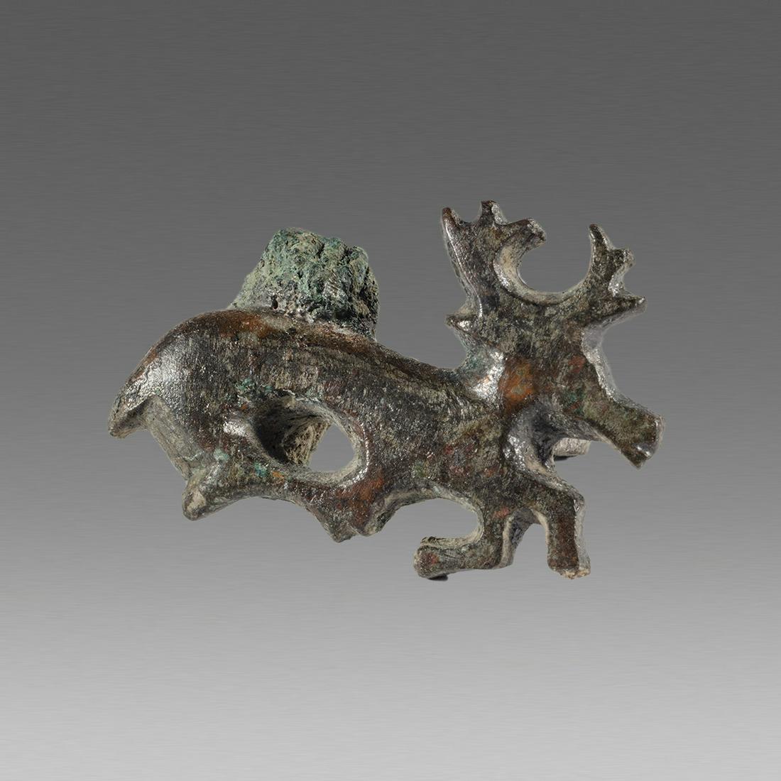 Ancient Greek Bronze Brooch Fibula c.2nd cent BC. (1 of 1)