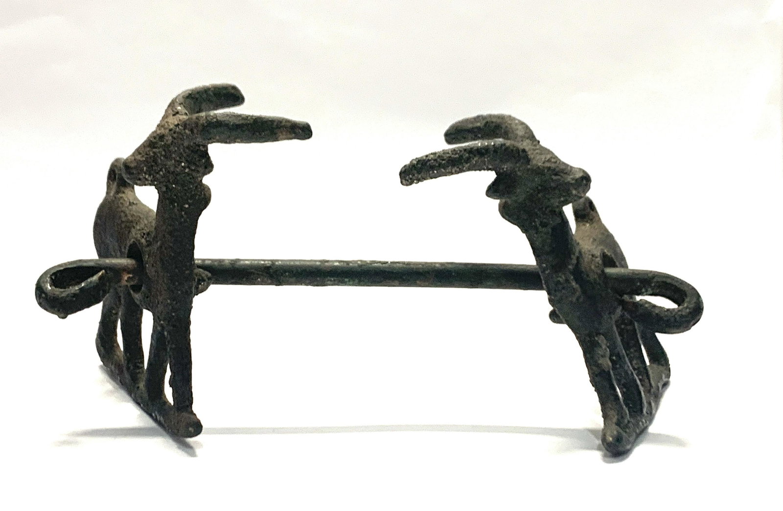 Ancient Luristan Bronze Horse Bit c.1000 BC. Size 6 1/4 (1 of 5)