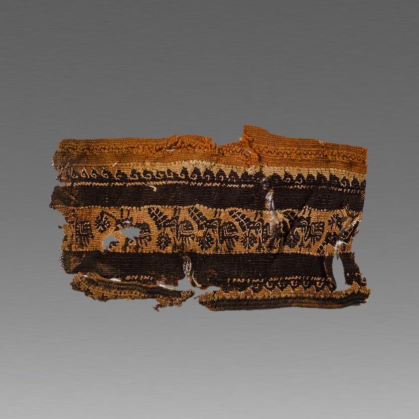 Ancient Egyptian Coptic Textile Fragment c.5th century (1 of 2)