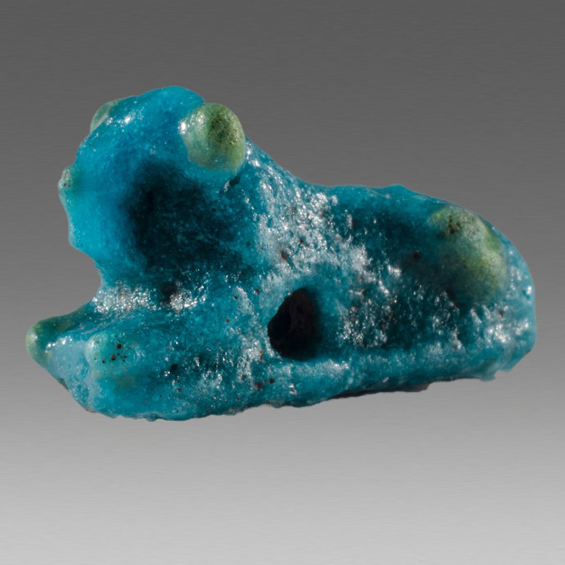 Ancient Egyptian Blue Faience Sekhmet Amulet c.664-525 (1 of 2)