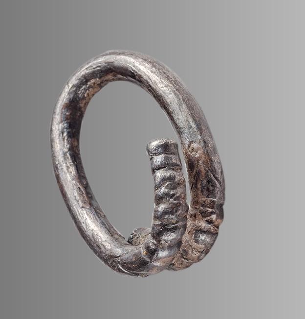 Ancient Rhodes Silver Earring c.600 BC. (1 of 1)