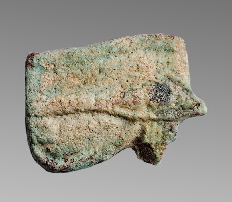 Ancient Egyptian Faience Wedjat Eye of Horus Amulet (1 of 1)
