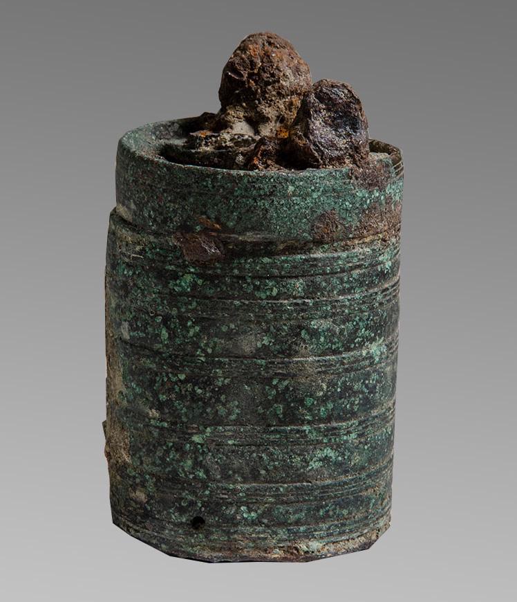 Medieval Balkans Bronze and Iron Lock c.12th-14th (1 of 2)
