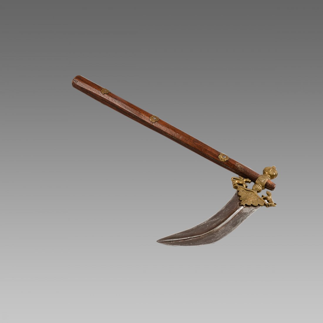 19th century Indian Zagnal Axe. (1 of 2)