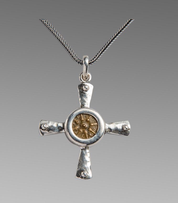 Ancient Holy Land Widows Mite Biblical Bronze Coin Set (1 of 2)