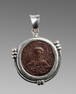 Ancient Byzantine Bronze Coin Of Christ c.1100 AD.