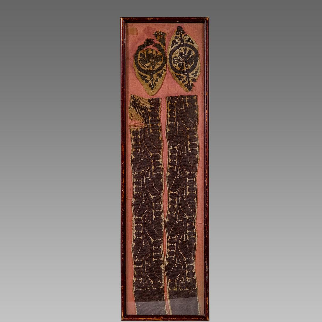 Ancient Egyptian Coptic Textile Fragments c.5th century (1 of 1)
