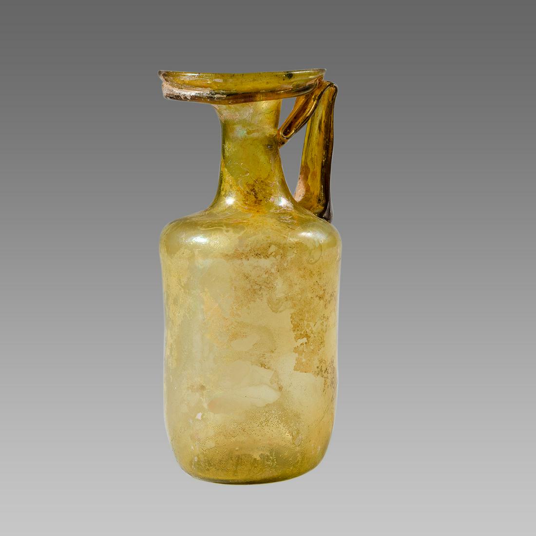 Ancient Roman Glass Jug c.2nd-4th century AD. (1 of 2)