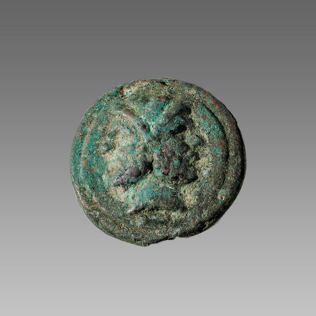 Ancient Roman Republic Anonymous Ã† Aes Grave As Circa (1 of 2)