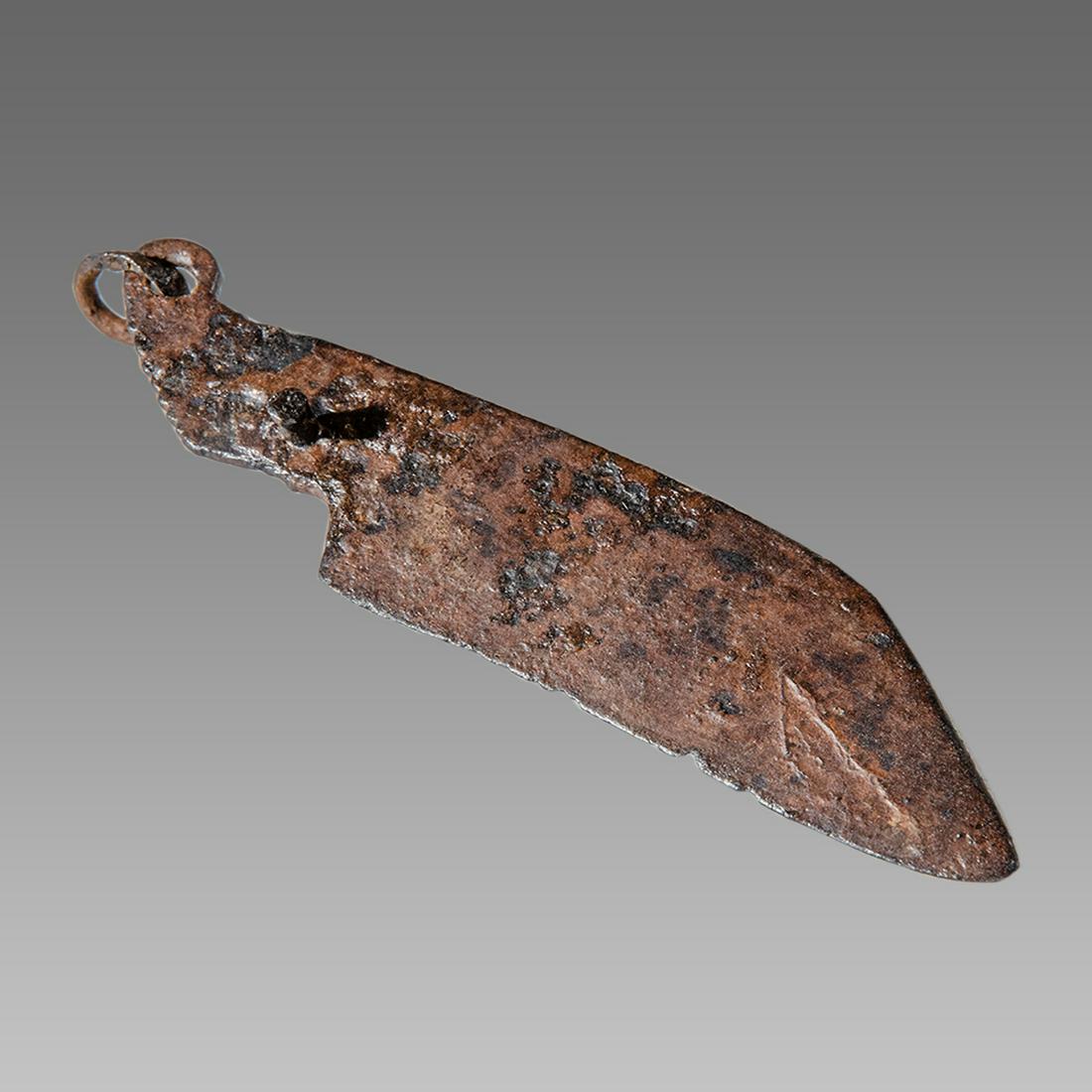European, Iron Folding Knife c.1100-1350 AD. (1 of 1)