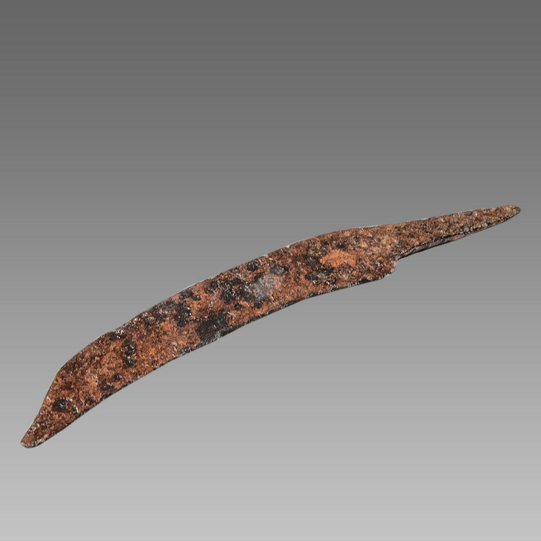 Europe, Iron Knife Blade Southern Europe c.700-1100 AD. (1 of 1)