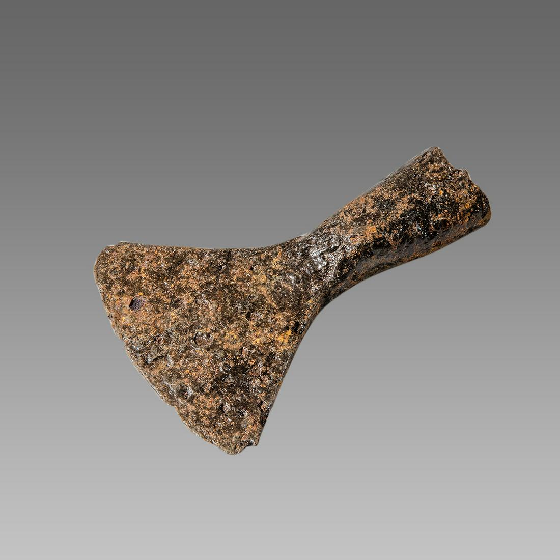 Medieval Balkans Iron Hoe Blade c.14th cent AD. (1 of 2)