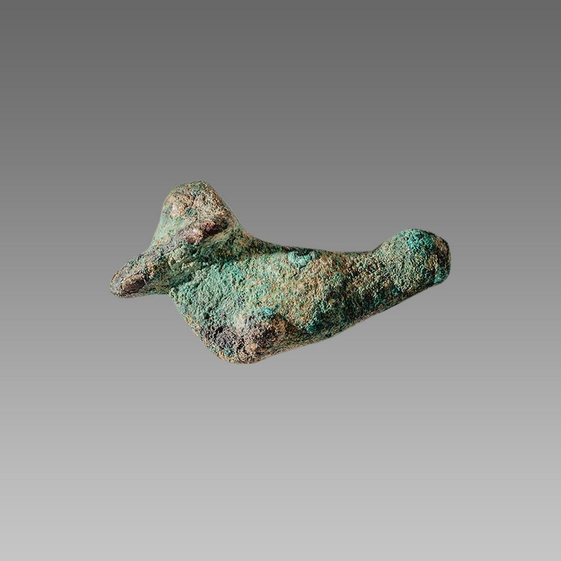 Ancient Holy Land Bronze Bird Figurine Bronze Age (1 of 1)