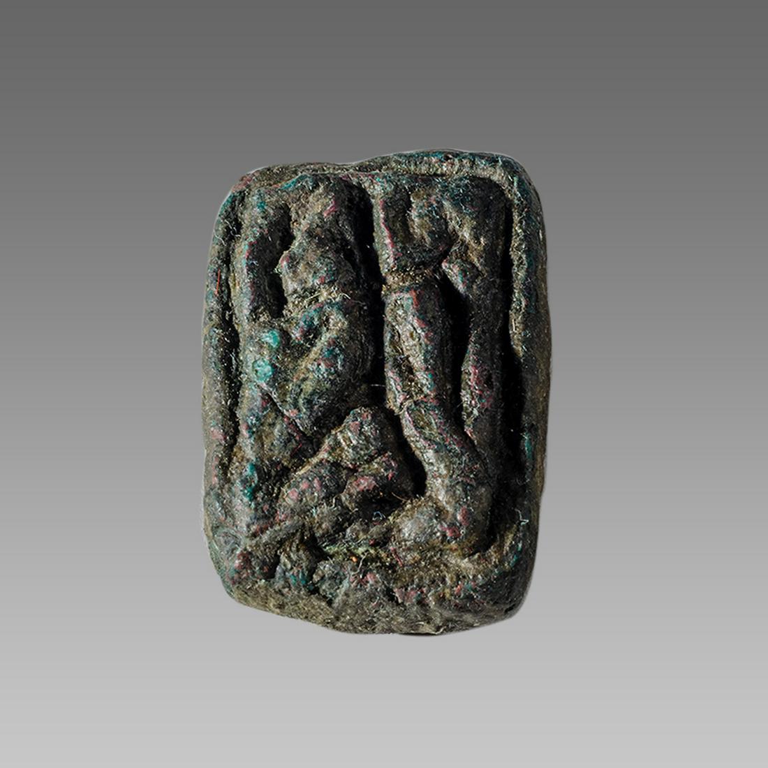 Ancient Mesopotamia Bronze Seal c.6th cent BC. (1 of 1)