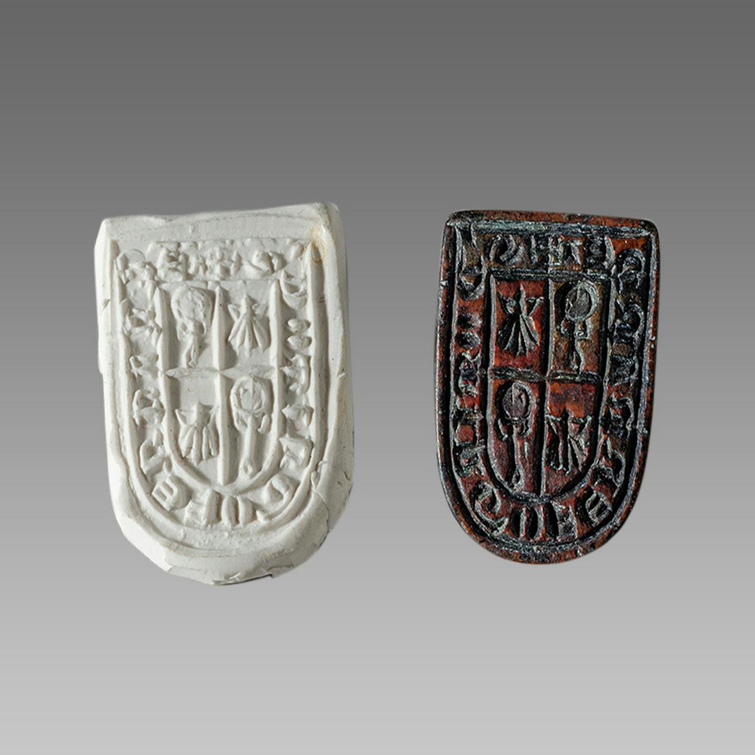 Spain, Bronze Seal Matrix c.13th-14th century AD. (1 of 1)