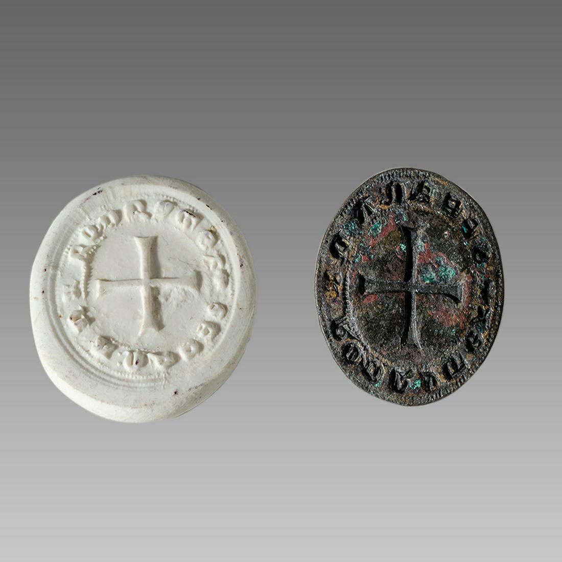 Spain, Bronze Seal Matrix c.13th-14th century AD. (1 of 1)