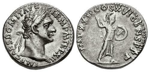 Domitian. AD 81-96. AR Denarius (18mm, 3.50 g, 7h). (1 of 1)