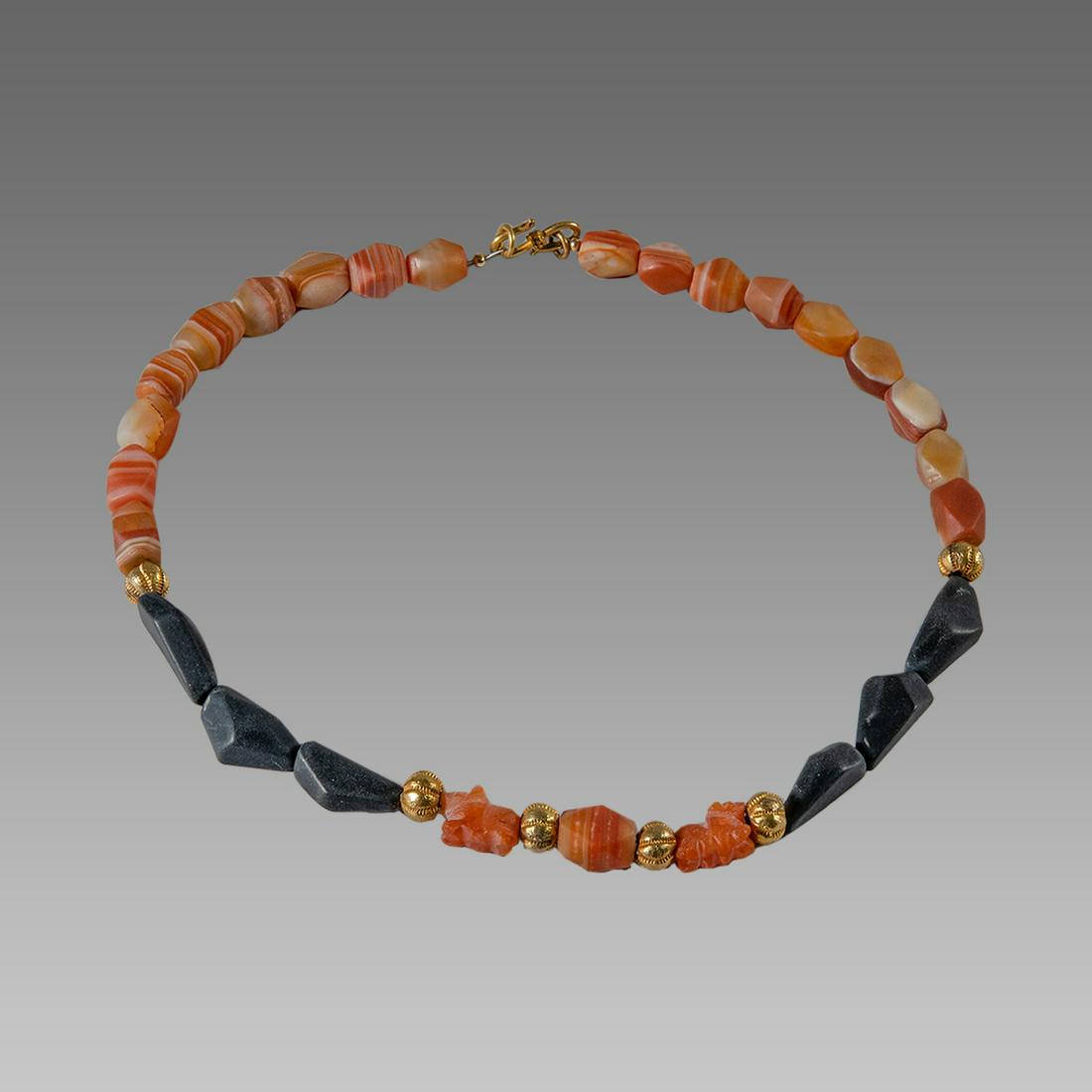 Roman Style Agate Beads Necklace. (1 of 1)