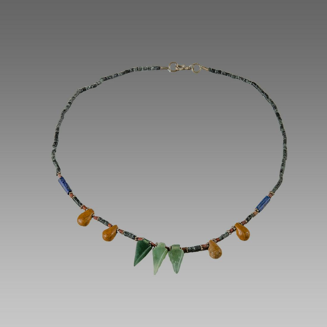 Roman Style Mixed Stone Beads Necklace. (1 of 1)