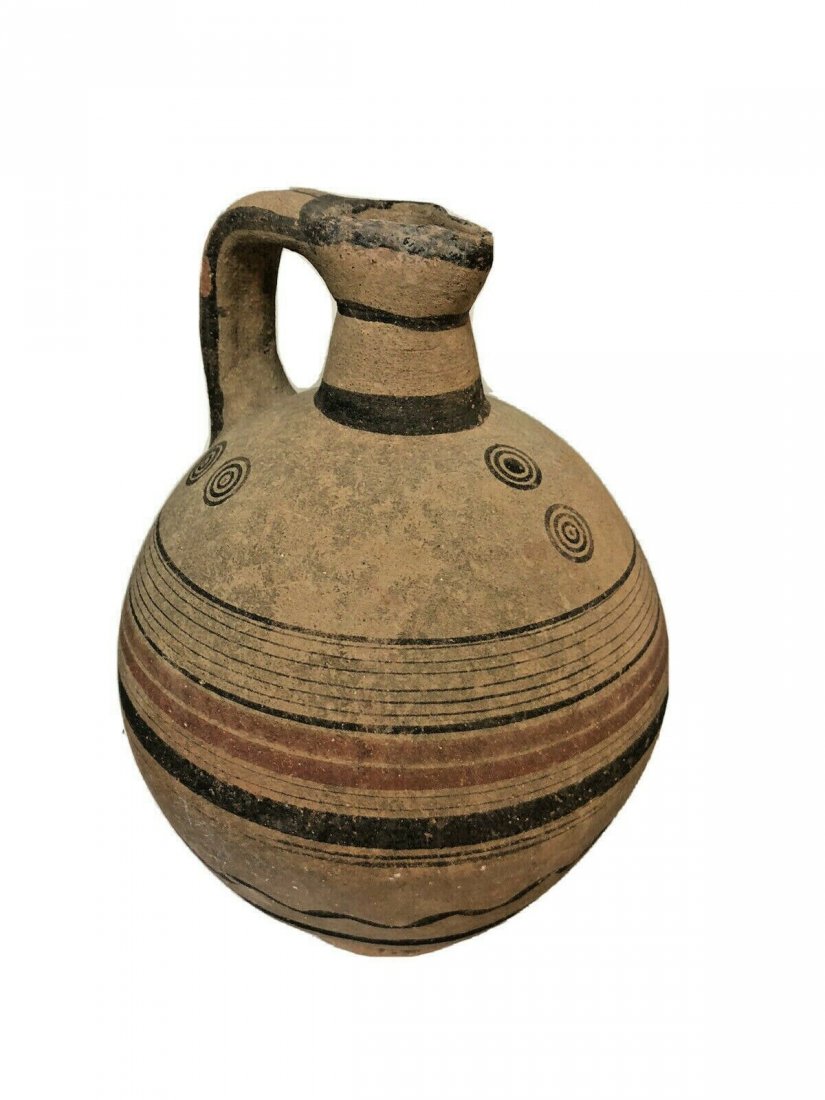 Ancient Cypriot Pottery Jug c.1000 BC. (1 of 3)