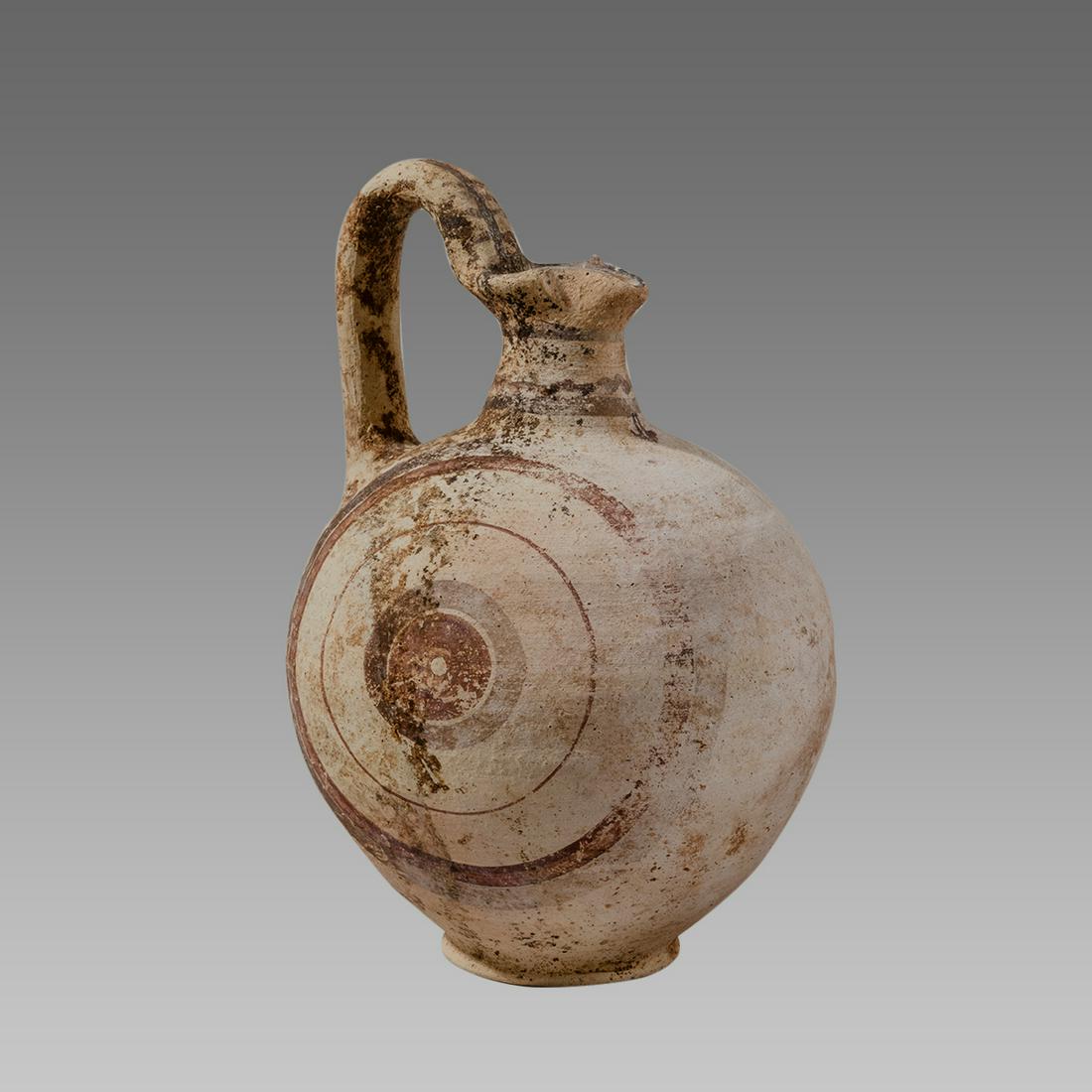 Ancient Cypriot Pottery Jug c.1000 BC. (1 of 3)