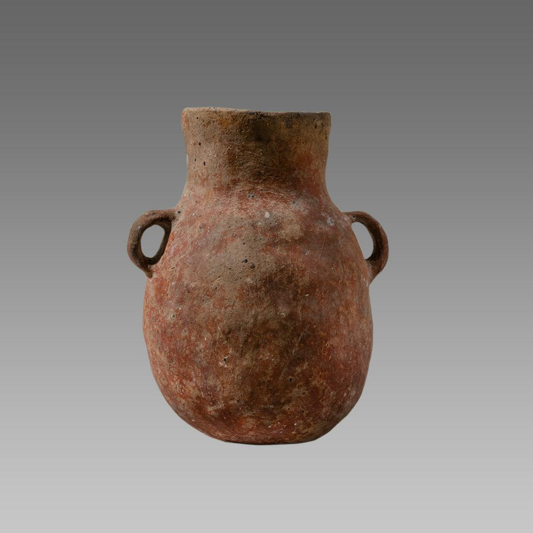 Ancient Holy Land Iron Age Pottery Jar c.1400 BC. (1 of 3)