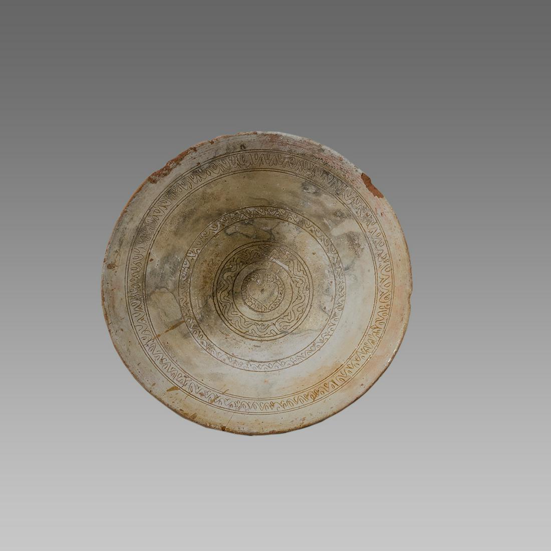 Ancient Byzantine Ceramic Bowl Sea Salvage c.8th-10th (1 of 3)