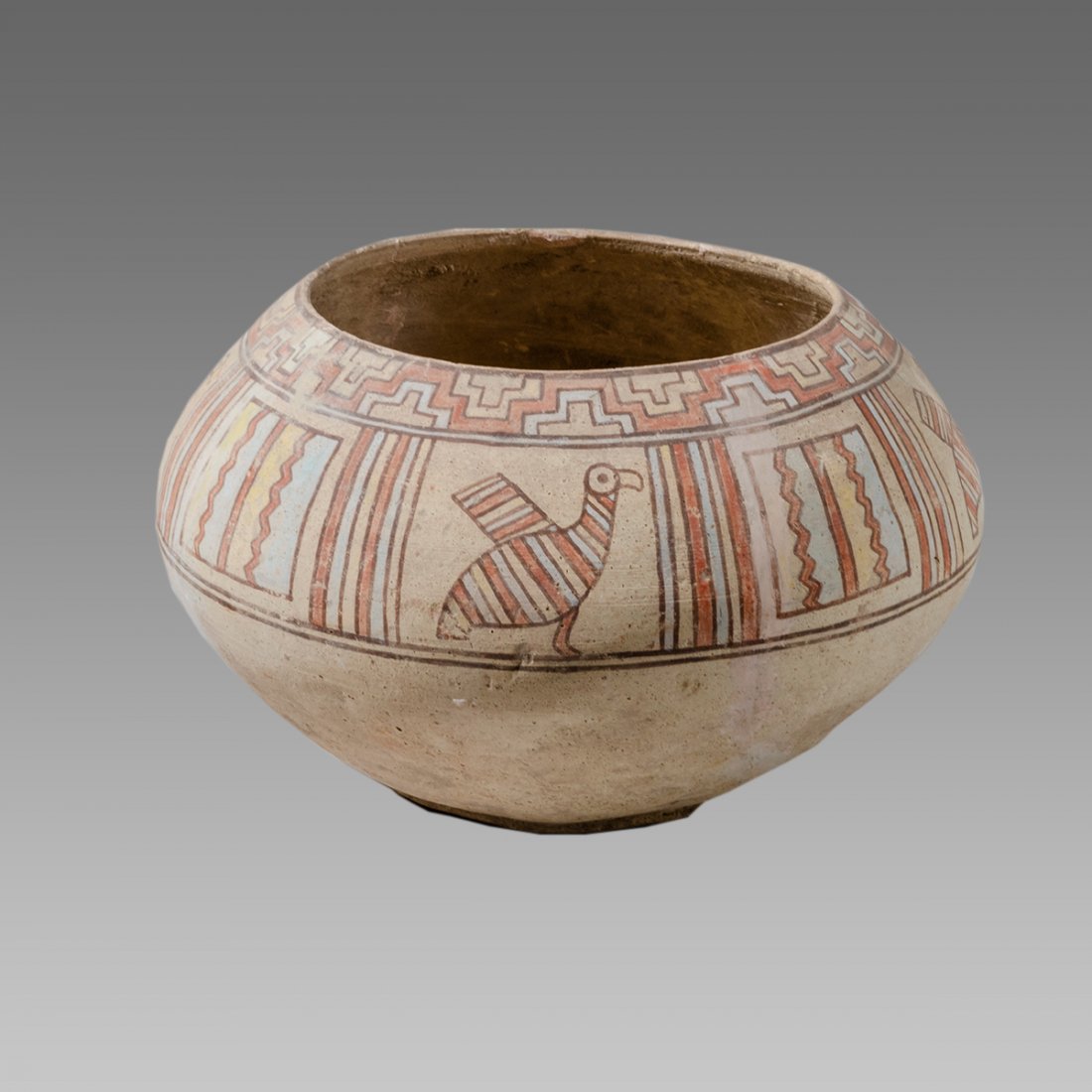 Indus Valley Terracotta Jar with Birds c.1000-2000 BC. (1 of 5)