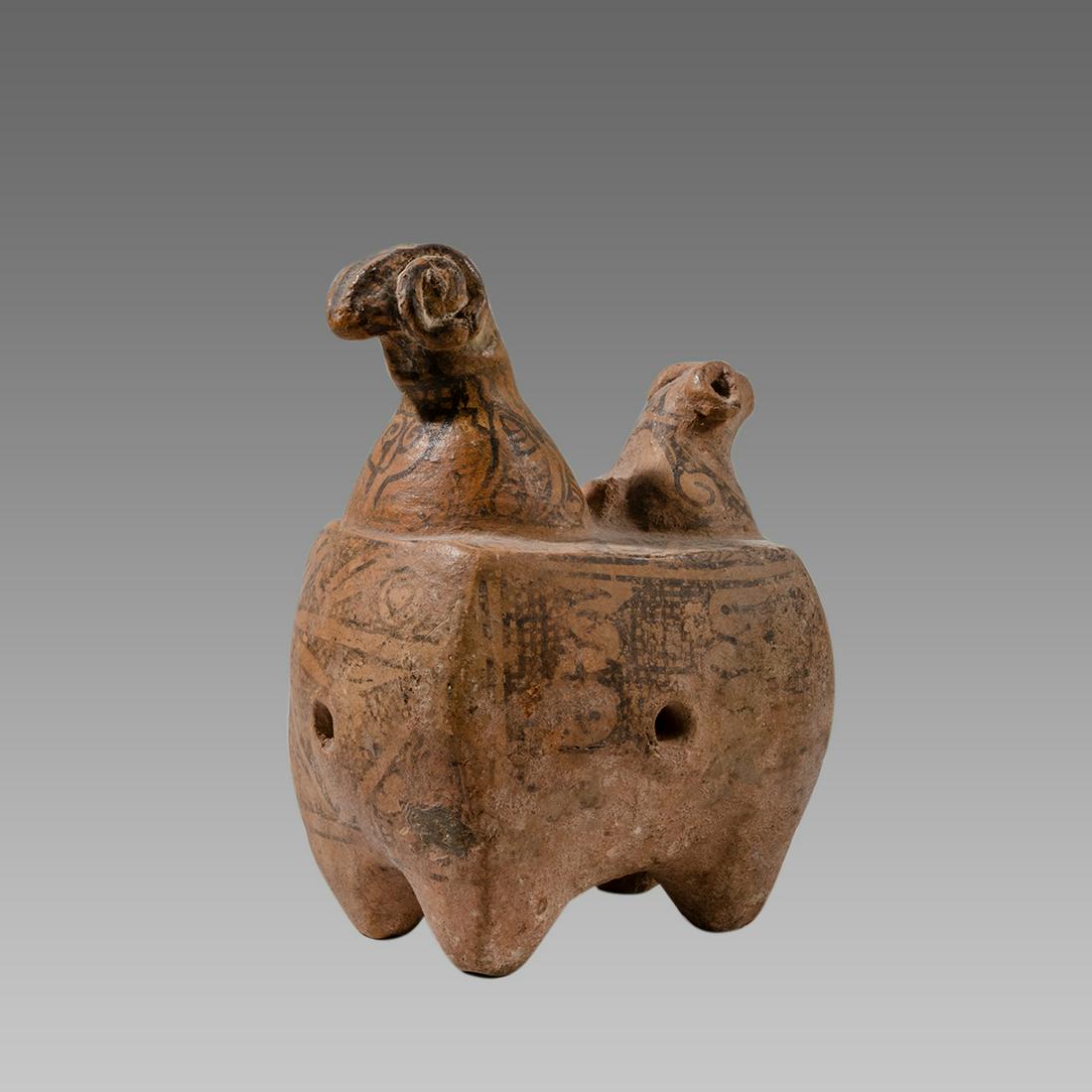 Indus Valley Terracotta Ram Vessel c.1000-2000 BC. (1 of 3)