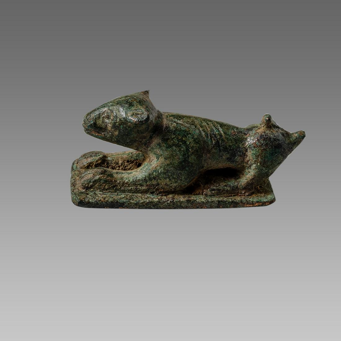 Ancient Roman Bronze Dog c.1st-2nd century AD. (1 of 2)