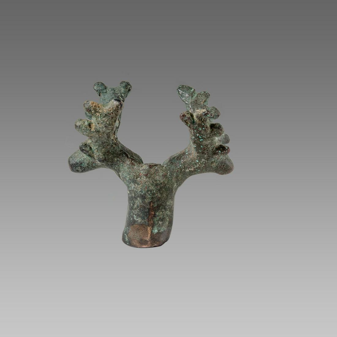 Ancient Luristan Bronze Finial c.1000 BC. (1 of 2)