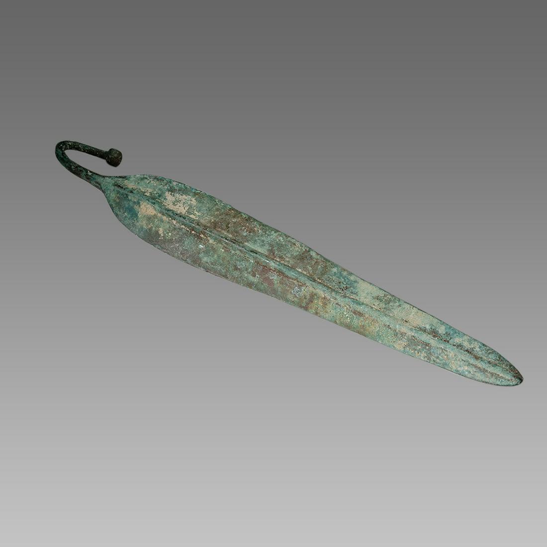 Ancient Luristan Bronze Spear c.1st millennium BC. (1 of 2)