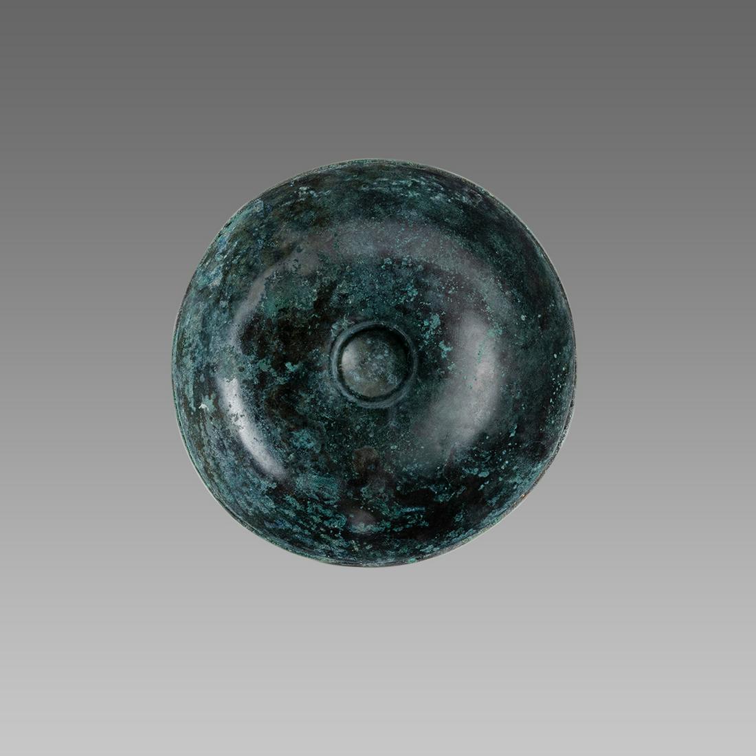 Ancient Near Eastern Luristan Bronze Phiale Bowl c.8th (1 of 3)