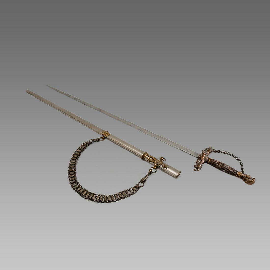 American, Ceremonial Masonic Sword 1910-1920. (1 of 3)