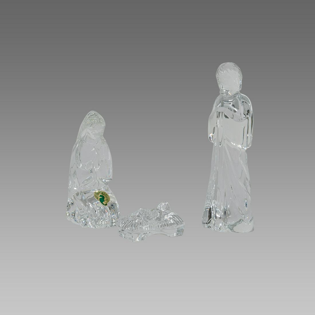A Set of 3 Waterford. Crystal Vases, Irland, (1 of 2)