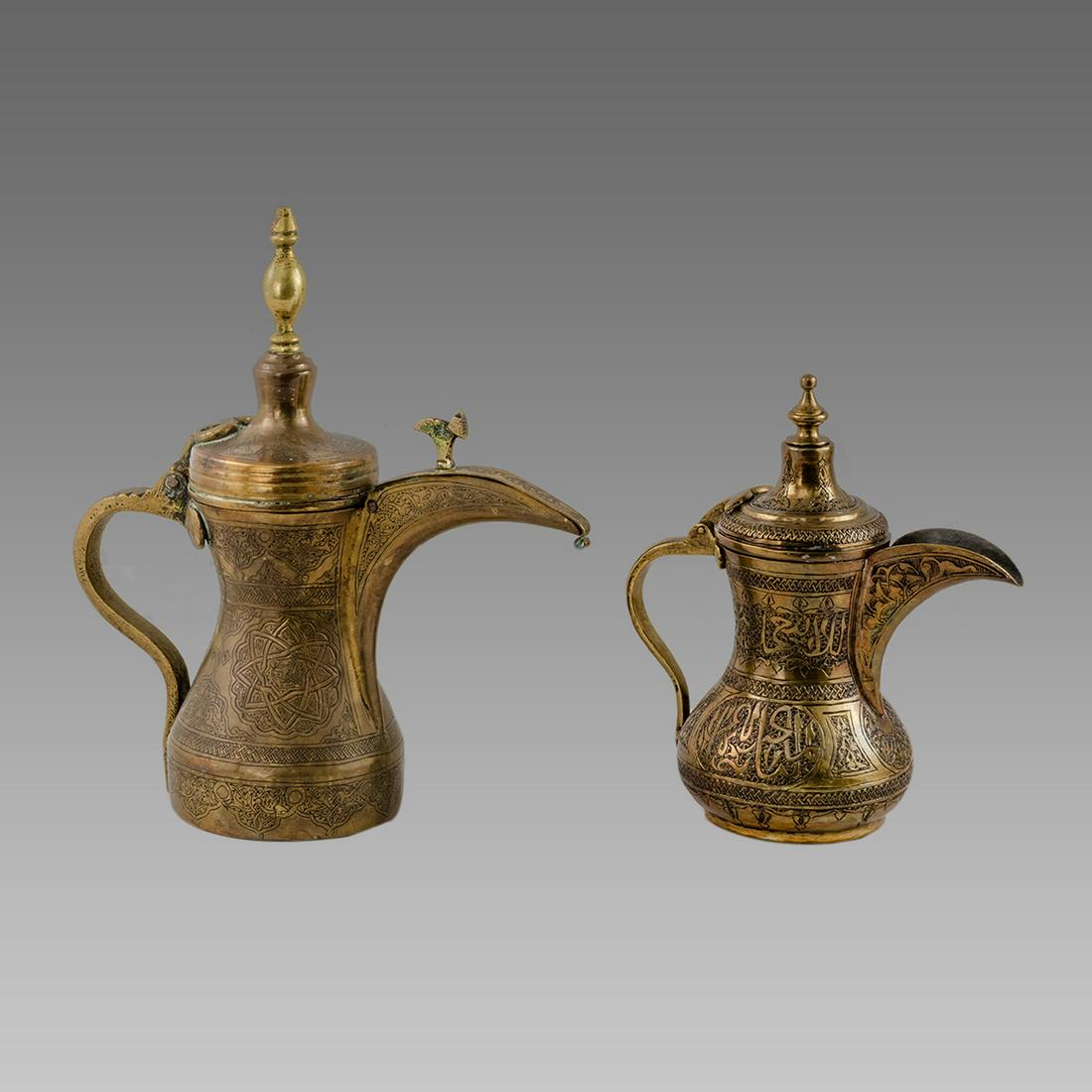 Antique Middle eastern Copper Coffee Pot, Dallah. (1 of 1)