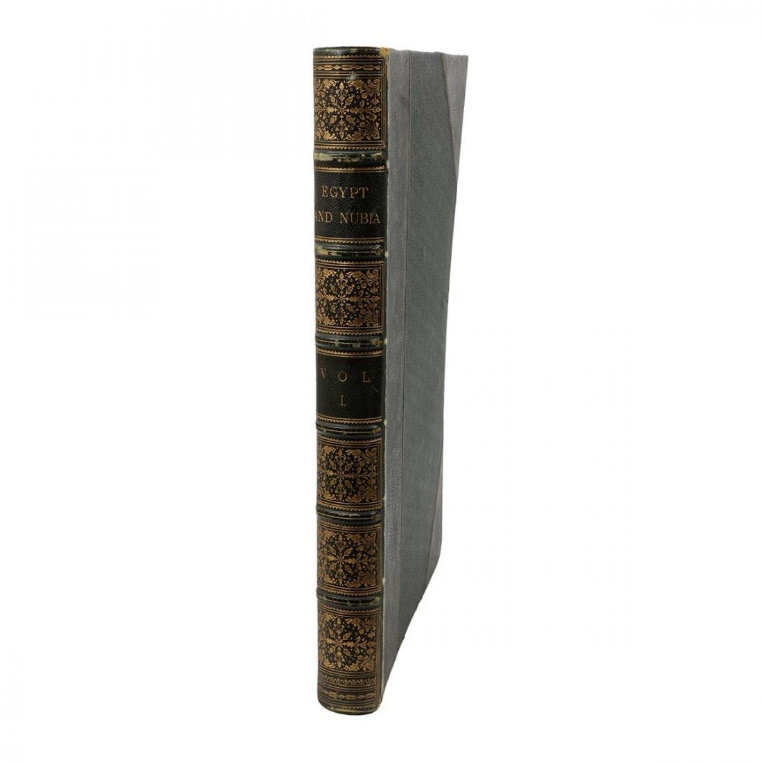 A Folio fine binding of David Roberts or Egypt & Nubia, (1 of 2)