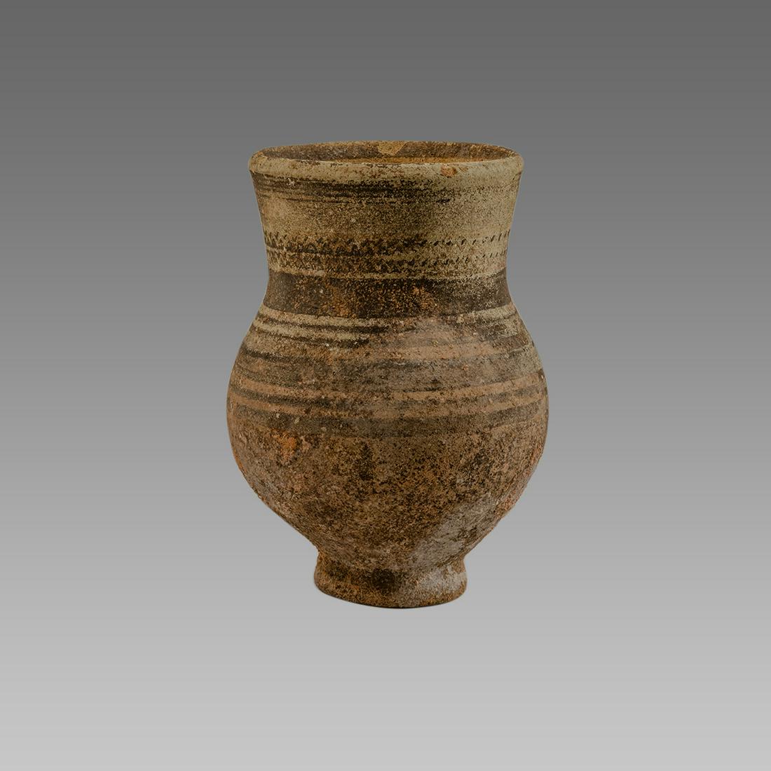 Holy land Hellenistic Terracotta Vessel c.200 BC. (1 of 2)