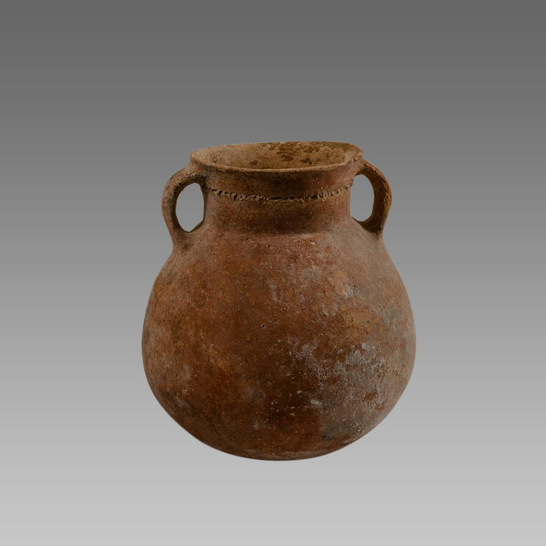 Holy land Bronze Age Terracotta Vessel c.2000 BC. (1 of 2)